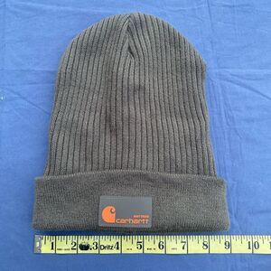Carhartt Beanie Green Toque Knit Warm Cozy Fall Winter One Size